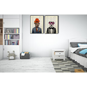Cats 42*60 Çerçeveli̇ Pano 3