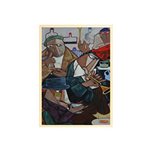 Jazz Bar 50*70 Çerçeveli̇ Tablo