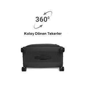 Ecrou Katlanır Valiz Antrasit 20 İnç