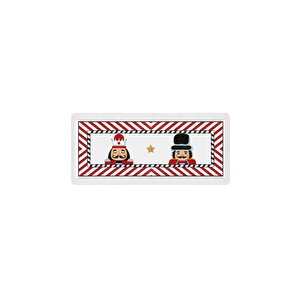 Nutcracker Dikdörtgen Servis 35 X 16 Cm New026