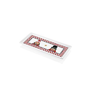 Nutcracker Dikdörtgen Servis 35 X 16 Cm New026