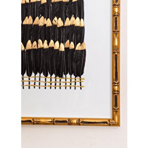 The Mia Flume Tablo Siyah 60x60x4 Cm Tbl0097