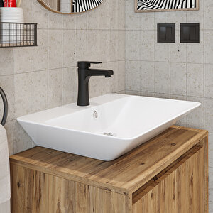 Bt103 Siyah Banyo Bataryası , Sifon Hediyeli
