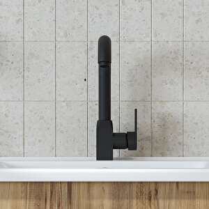 Bt105 Kısa Kuğu Lavabo Bataryası , Sifon Hediyeli