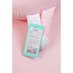 Yoyoso Cheese Memory Foam U Tipi Yastık Pembe