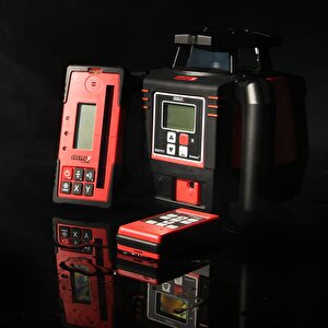 Levelfi̇x 860hvs Eksenel Rotasyon Lazer - Di̇ji̇tal Eği̇m ( Mm ) Dedektör