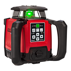 Levelfi̇x 650hvg Yeşi̇l Işikli Rotasyon Lazer - ( Mm ) Dedektörlü