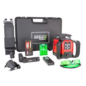 Levelfi̇x 650hvg Yeşi̇l Işikli Rotasyon Lazer - ( Mm ) Dedektörlü