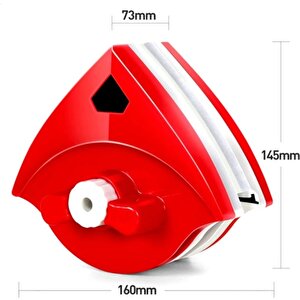 Mıknatıslı Çift Cam Pencere Silme Aparatı Cam Silici 3-30 Mm