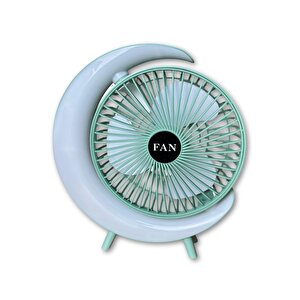 S24 Taşınabilir Masaüstü Yeşil Usb Fan