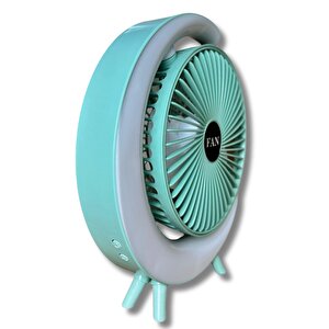 S24 Taşınabilir Masaüstü Yeşil Usb Fan