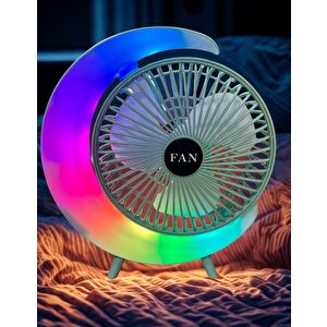 S24 Taşınabilir Masaüstü Yeşil Usb Fan