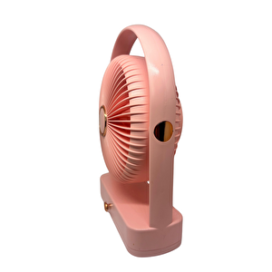 Ys2235 Taşınabilir Masaüstü Pembe Usb Fan