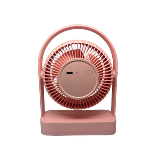 Ys2235 Taşınabilir Masaüstü Pembe Usb Fan