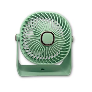Zb112 Taşınabilir Masaüstü Yeşil Usb Fan
