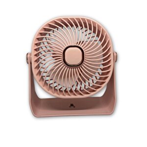 Zb112 Taşınabilir Masaüstü Pembe Usb Fan