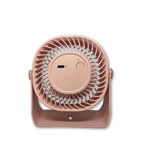 Zb112 Taşınabilir Masaüstü Pembe Usb Fan