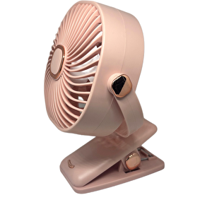 Zb113 Taşınabilir Masaüstü Pembe Usb Fan