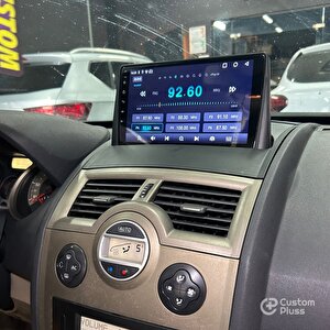 Renault Megane 2 Uyumlu Androi̇d 6 Gb Ram 128 Gb Dahi̇li̇ Hafiza 9i̇nç Multi̇medya Kablosuz Carplay Geri̇ Görüş Kamerali