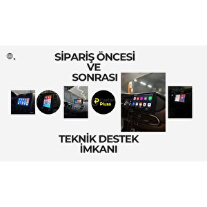 Hyundai̇ İ30 Uyumlu 4 Gb Ram 64 Gb Dahi̇li̇ Hafiza 9 İnç Multi̇medya Kablosuz Carplay Geri̇ Görüş Kamerali