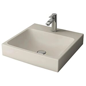 Scala Tezgah Üstü Lavabo 48 Cm Mat Yasemin 1076-007-0126