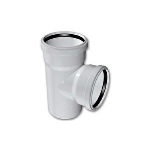 Pvc Te Çatal 70x70 Mm