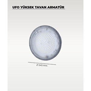 Yüksek Tavan Ufo Armatür 100w - 6500k Beyaz Işık