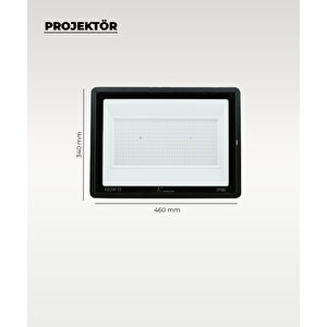 400w Led Projektör 3200k Sarı Işık