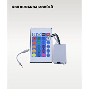 Şerit Led Rgb Kumanda Modülü - Renk Ve Mod Kontrolcüsü