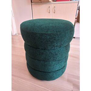 Most Twister Puf 11 Yeşil Bukle Kumaş (Evinize Teslim) Yeşil
