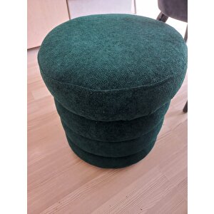 Most Twister Puf 11 Yeşil Bukle Kumaş (Evinize Teslim) Yeşil