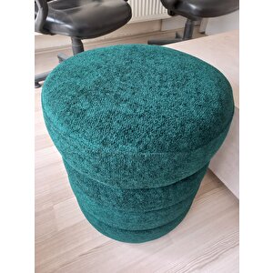 Most Twister Puf 11 Yeşil Bukle Kumaş (Evinize Teslim)