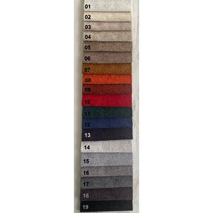 Most Hallow Kapitoneli Sandıklı Bench 01 Beyaz Bukle Kumaş (Evinize Teslim)