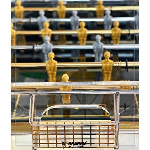 Dragon Elegant Gold Yüksek Kalite Tasarım Langırt Masa Futbolu Foosball