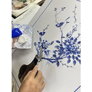 Floral Tablo 50x70x4 Cm Tbl0094