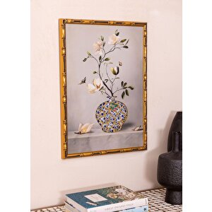 The Mia Floral Tablo 50x70x4 Cm Tbl0094