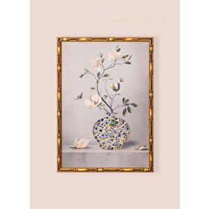 The Mia Floral Tablo 50x70x4 Cm Tbl0094