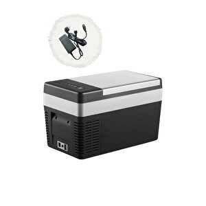 Eva25clp 220 Adaptörlü 12/24v 25 Litre Kompresörlü Oto Buzdolabı
