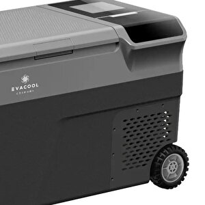 Eva40im 12/24v 38 Litre Tekerlekli Kompresörlü Oto Buzdolabı Masalı Buz Yapma Özellikli