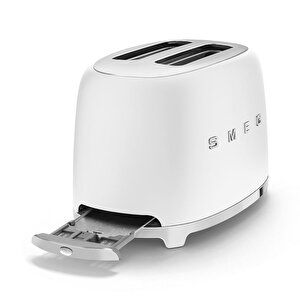 Smeg Mat Beyaz 2x1 Ekmek Kızartma Makinesi Tsf01whmeu