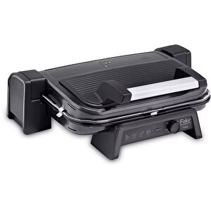 Crispy Mat Siyah 1800 W Tost Makinesi