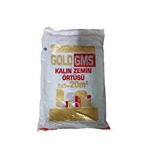 Gold Boya Badana Örtüsü Koruyucu Kalın Zemin Örtüsü 30 M2 ( 4 X 7,5 M.)
