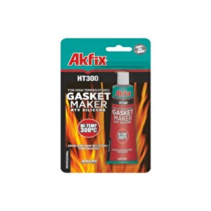 Ht300 Yüksek Isı Silikonu Isıya Dayanıklı Kırmızı Silikon 300 °c Ye Kadar Dayanıklı 50 Gr.