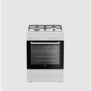 Bfe 400-1 B Beyaz Doğalgazlı Ocaklı Fırın