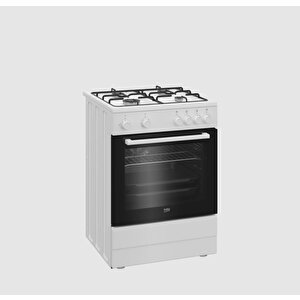 Bfe 400-1 B Beyaz Doğalgazlı Ocaklı Fırın