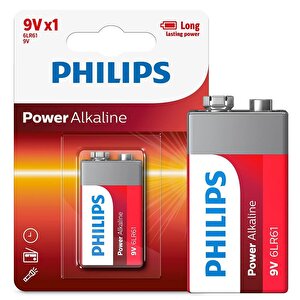 6lr61-p1b 9 Volt Power Alkalin Pil (tekli)