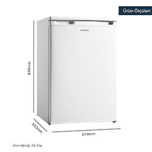 3 Çekmeceli Dikey Dondurucu 88l Hfr-100