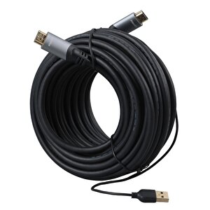 Philips Swl6122b/93 4k 60 Hz 15 Metre Usb Güç Kablolu Hdmi Görüntü Kablosu