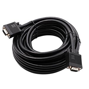 Swv6139h/93 Siyah 3+6 Erkek-erkek 15 Pin 10 Metre Vga Kablo