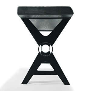 Doğal Ağaç Masif Kütük Masa 60cm X 150cm 1 Bank + 2 Sandalye